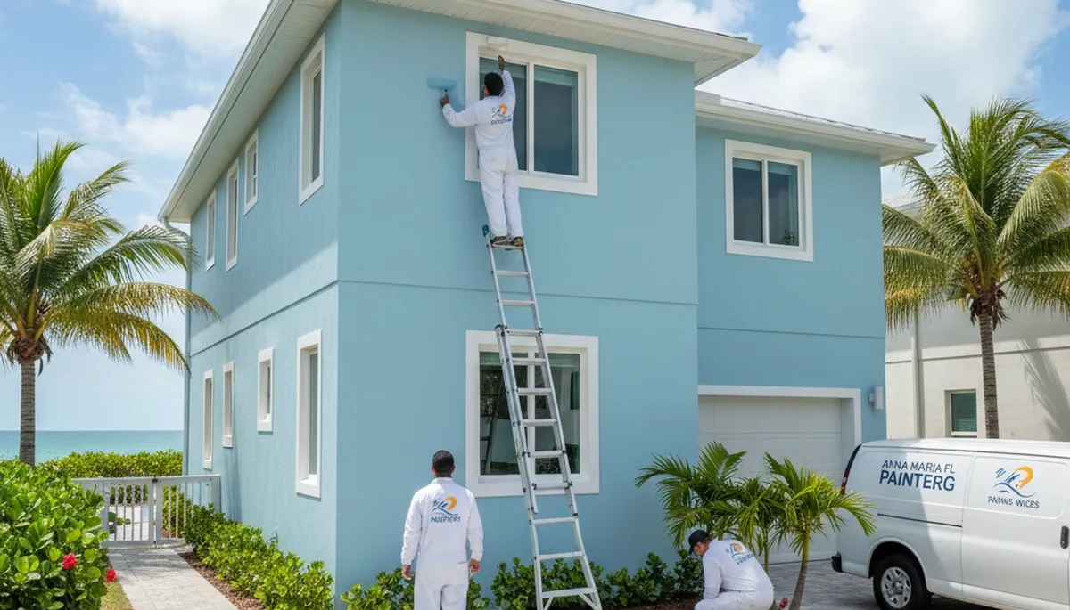 Professional house painting service in Sarasota, FL for residential exterior and interior projects
