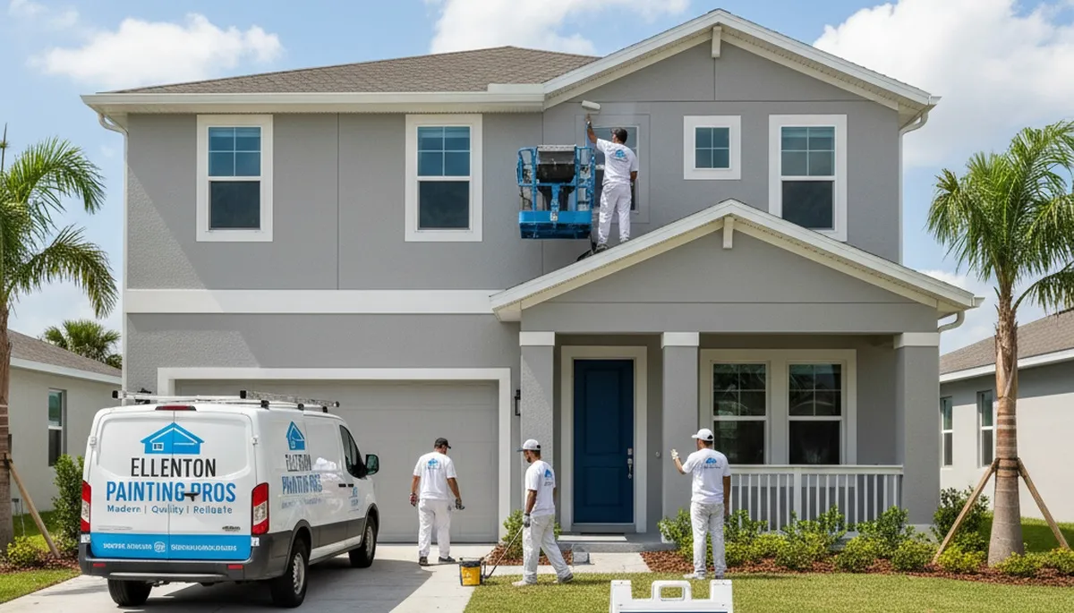 Professional house painting service in Sarasota FL by expert local painters