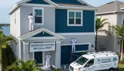 Professional house painting service in Sarasota FL by expert residential painters