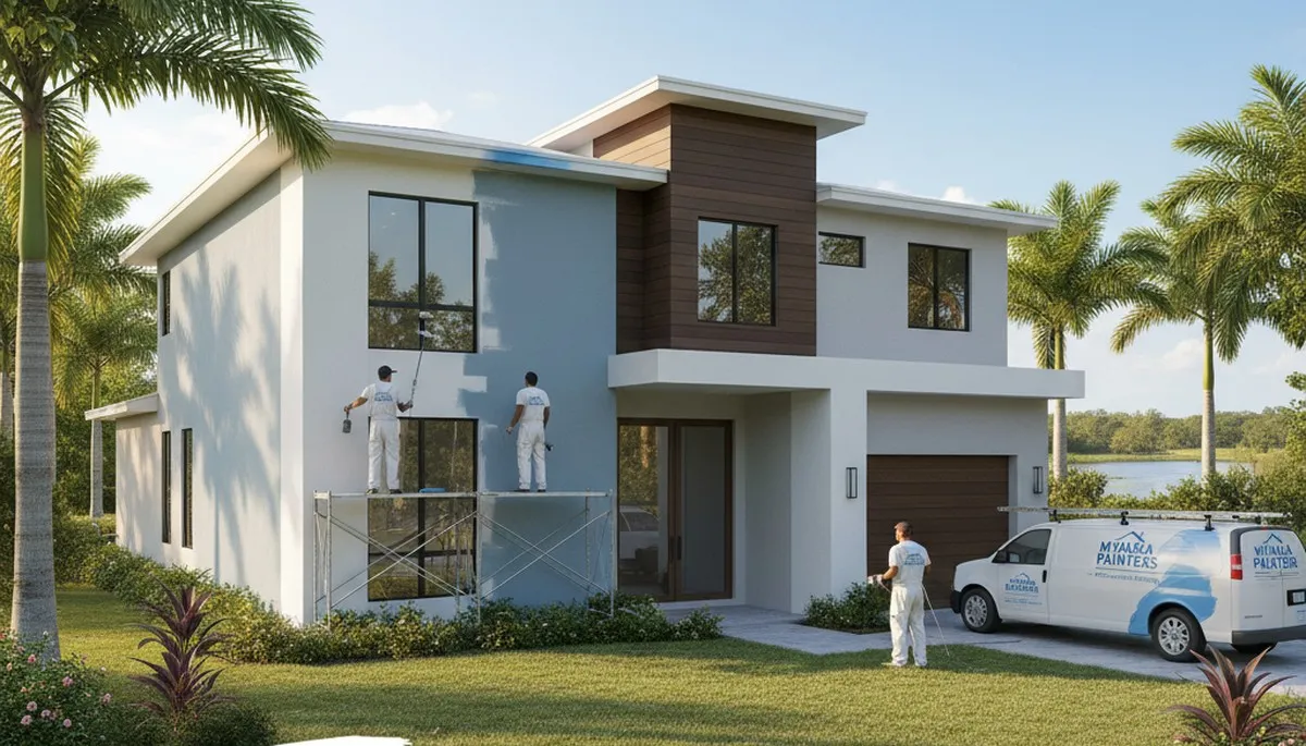 House painters in Sarasota, FL delivering professional exterior painting services