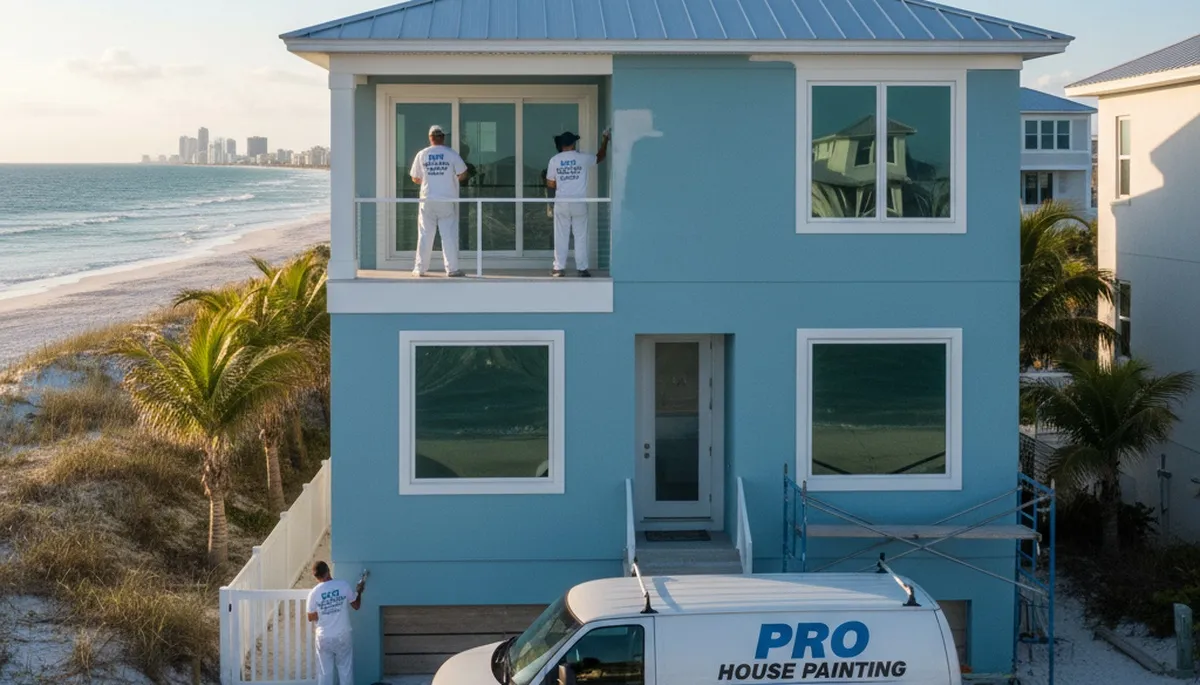 House painters serving Sarasota, FL for professional interior and exterior painting services