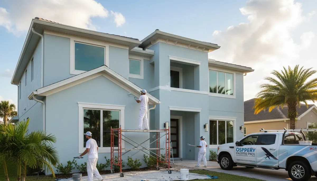 Professional house painting service in Sarasota, FL for interior and exterior home painting