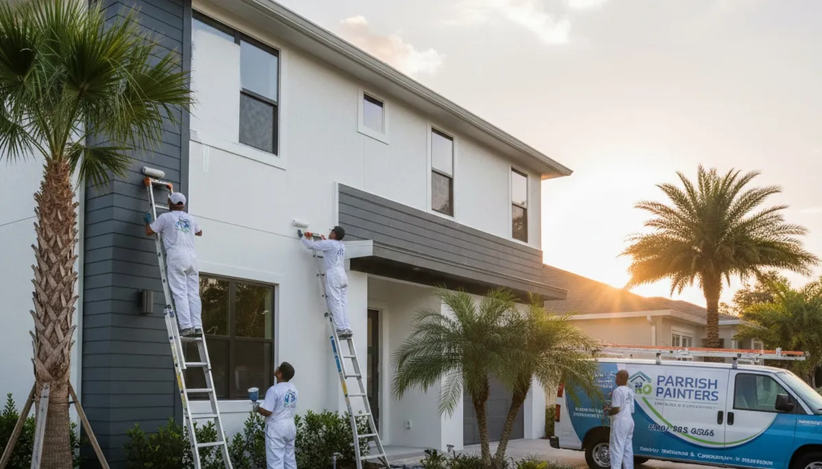 Professional house painting services in Sarasota FL by expert local painters