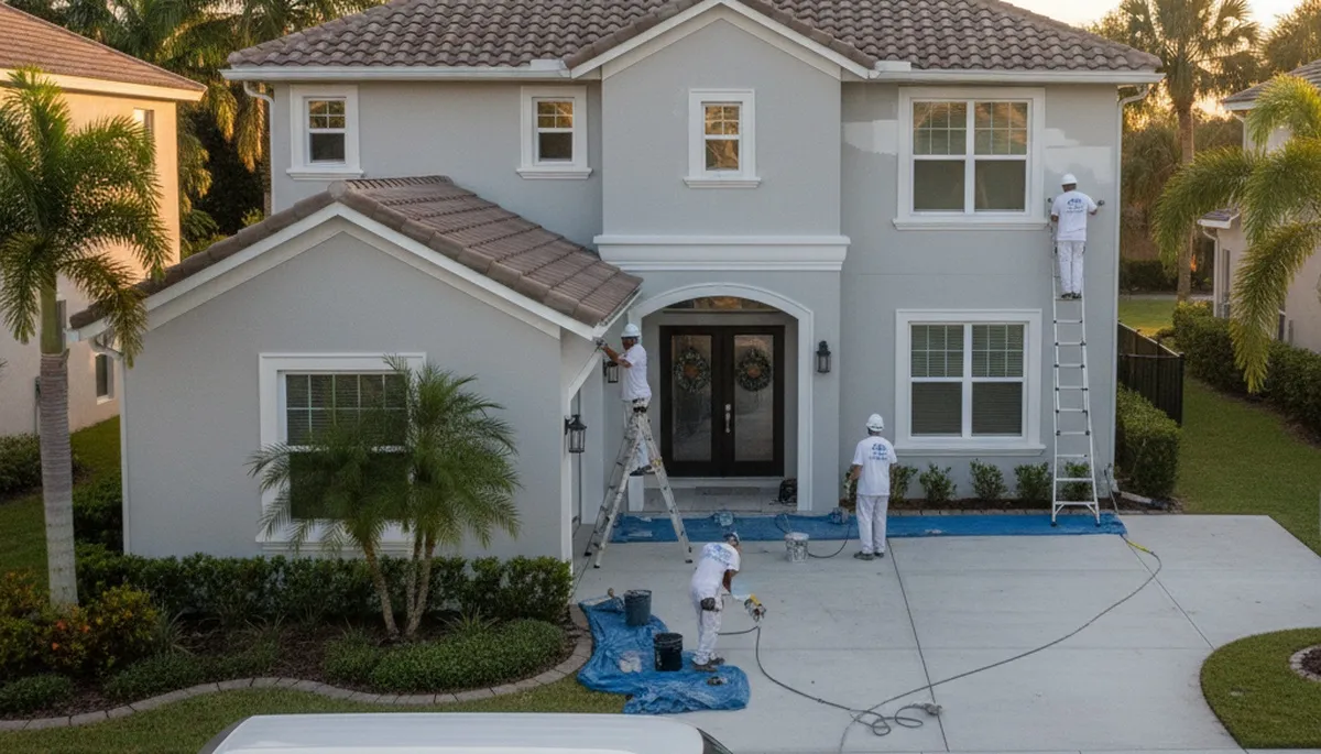 Professional house painting service in Sarasota, FL for interior and exterior homes