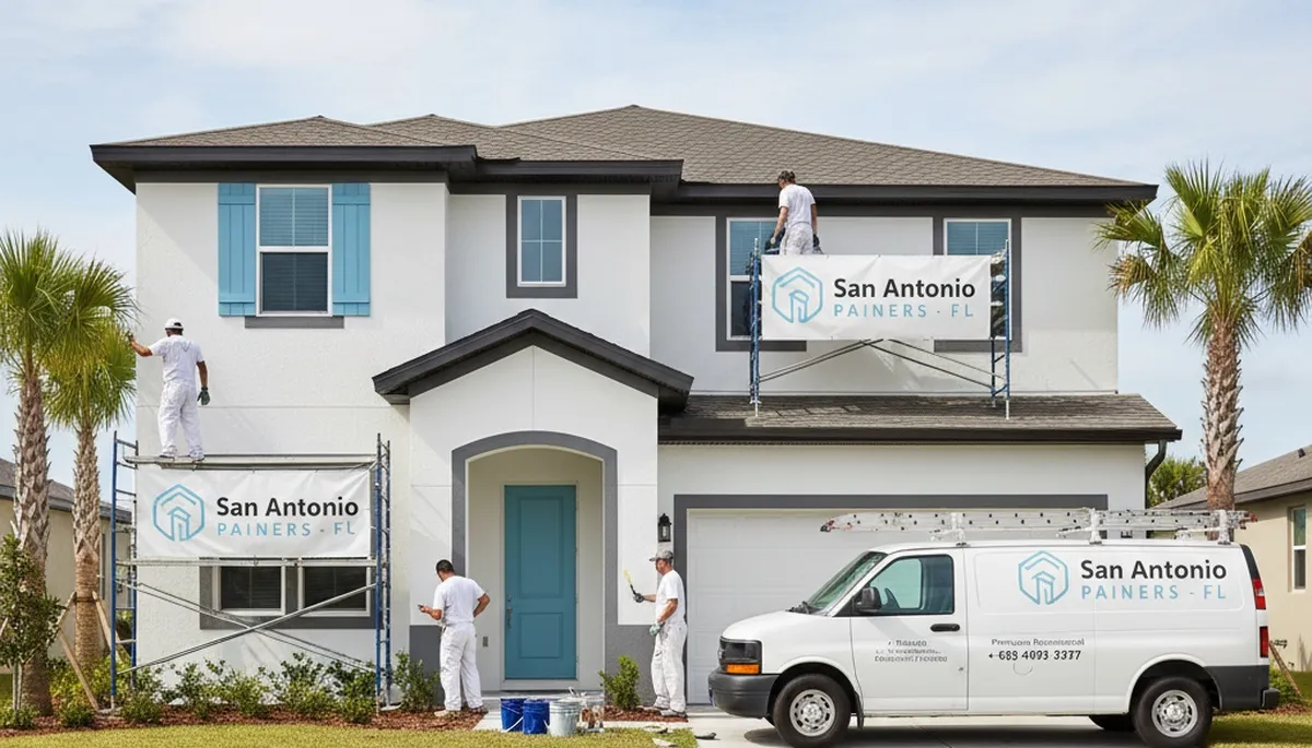 Professional house painting services in Sarasota, FL for residential exterior and interior projects